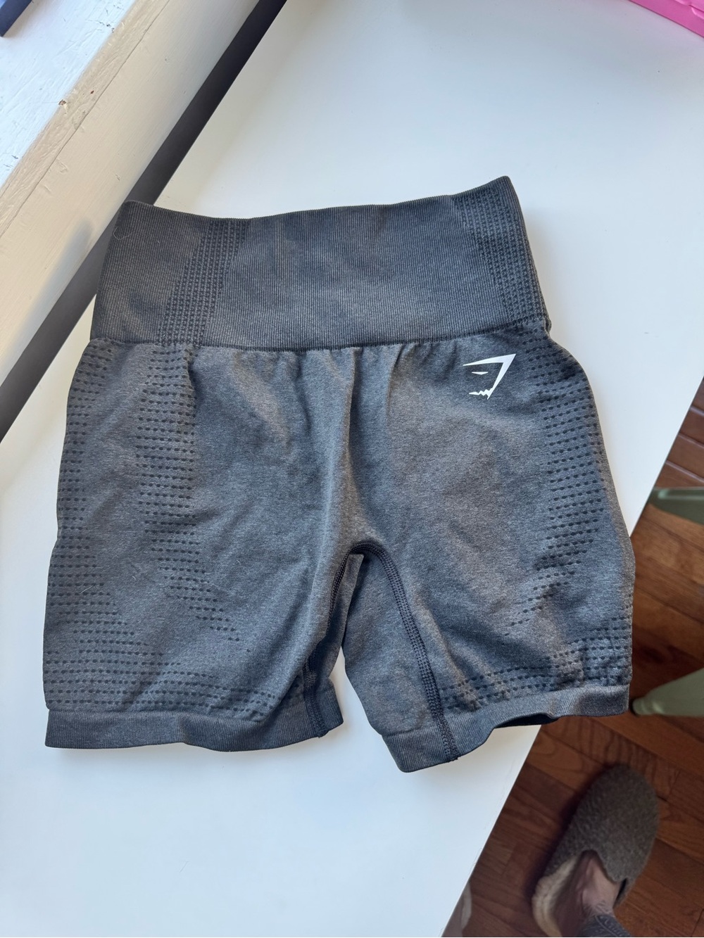 Gymshark Black Seamless High-Waist Bike Shorts